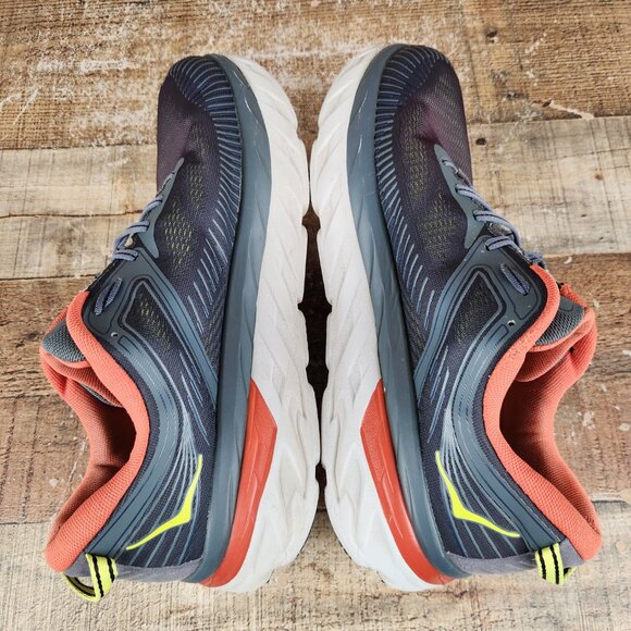 Hoka One One Bondi 7 Men's Sz 10.5 Dark Gray Gym Train Walk Running Sneaker Shoe - Picture 7 of 10